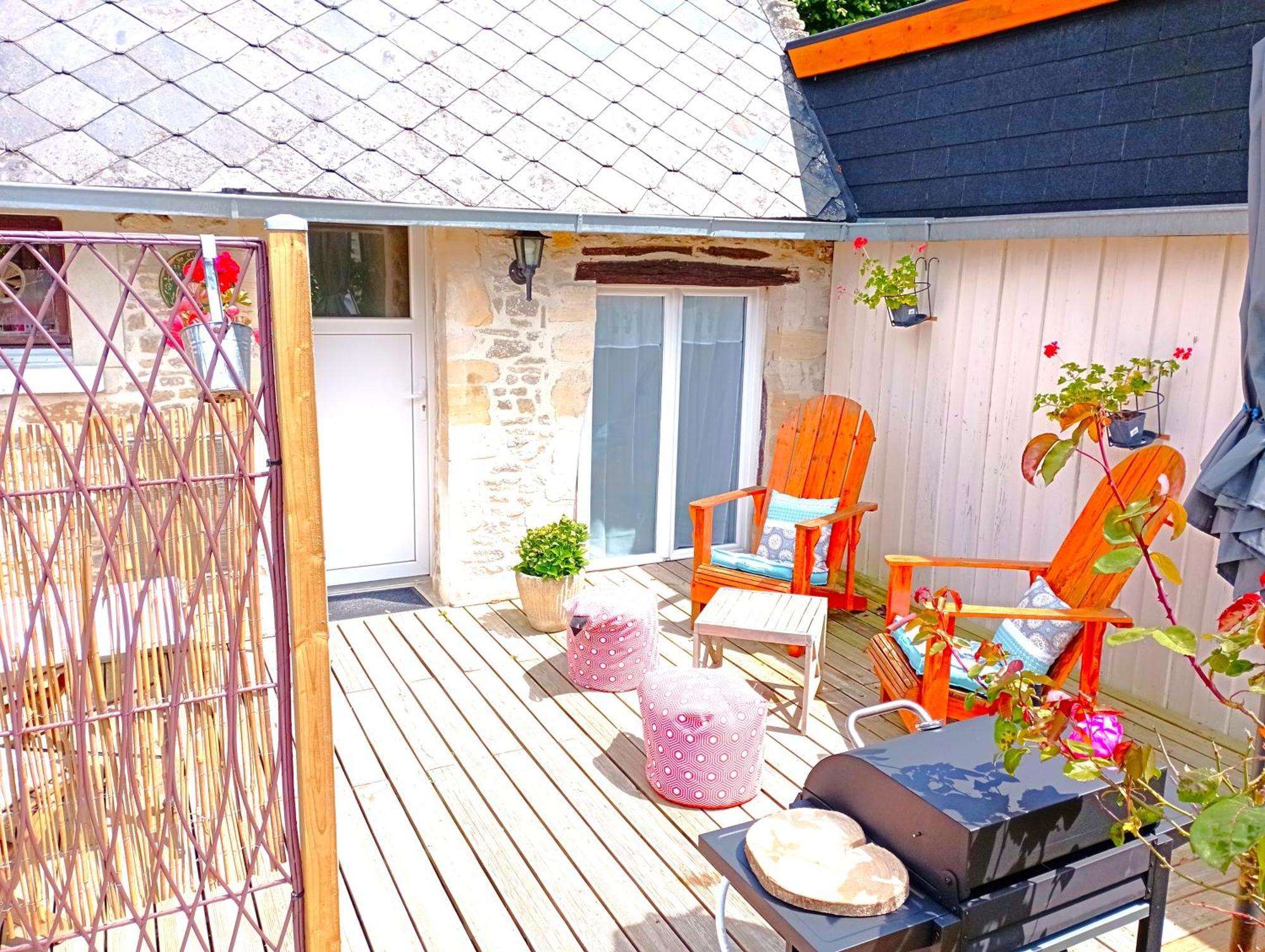 Gite Les Hirondelles - Bord De Mer Et Campagne Tracy-sur-Mer Exterior foto